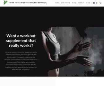 Primedperformance.com(Natural Pre Workout & Athletic Supplements) Screenshot