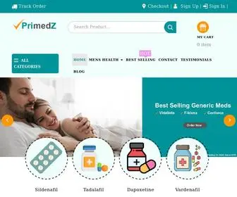 Primedz.com(Buy Prescription Medicine) Screenshot