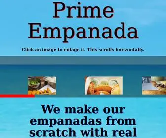 Primeempanada.com(Prime Empanada) Screenshot