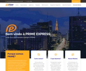 Primeexpress.com.br(PRIME EXPRESS) Screenshot