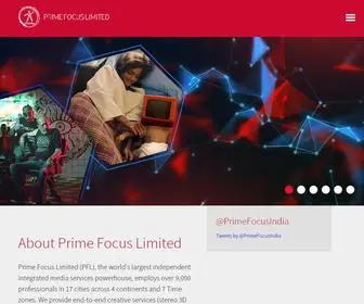 Primefocus.com(Prime Focus (BSE 532748)) Screenshot