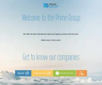 Primegroup.aero(Make every minute count) Screenshot