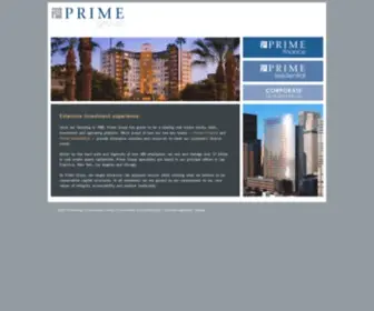 Primegrp.com(Prime Group) Screenshot
