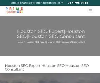 Primehoustonseo.com(Houston SEO Expert) Screenshot