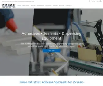 Primei.com(Prime Industries) Screenshot