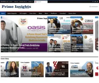 Primeinsights.in(Prime Insights Magazine) Screenshot