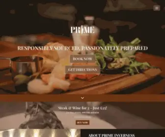 Primeinverness.com(Locally sourced & expertly crafted) Screenshot