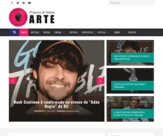 Primeiraesetimaarte.com.br(Primeira & Sétima Arte) Screenshot