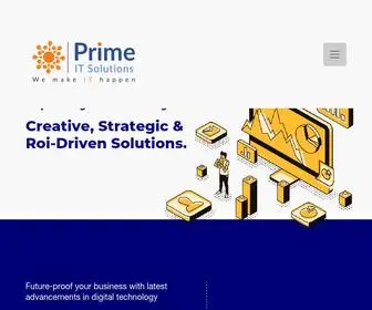 Primeitpl.com(Prime IT Solutions) Screenshot