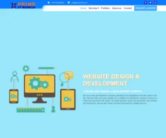 PrimeitWorld.com(Prime IT World) Screenshot
