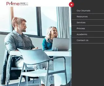 Primejournalconsultants.com(Prime Journal Consultants) Screenshot