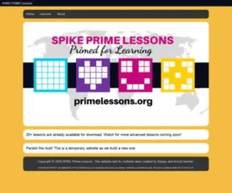 Primelessons.org(Primelessons) Screenshot