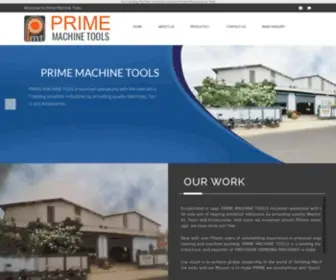 Primemachines.com(Roll Grinding Machine) Screenshot