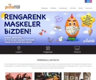 Primemallantakya.com.tr(Primemall Antakya) Screenshot