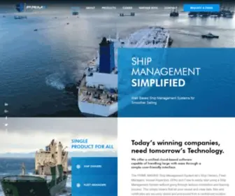 Primemarine.com(Primemarine) Screenshot