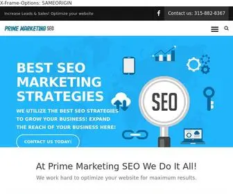 Primemarketingseo.com(#1 SEO Agency) Screenshot