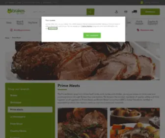 Primemeats.co.uk(Prime Meats) Screenshot