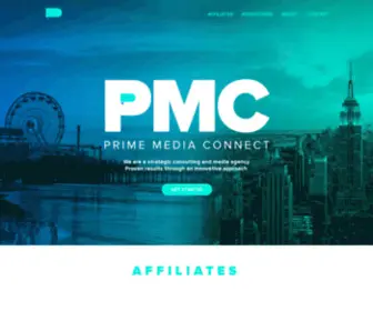 Primemediaconnect.com(Mysite) Screenshot