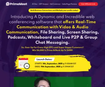 Primemeetjv.com(JV Invite) Screenshot