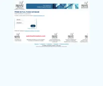 Primemfdatabase.com(PRIME MF Database) Screenshot