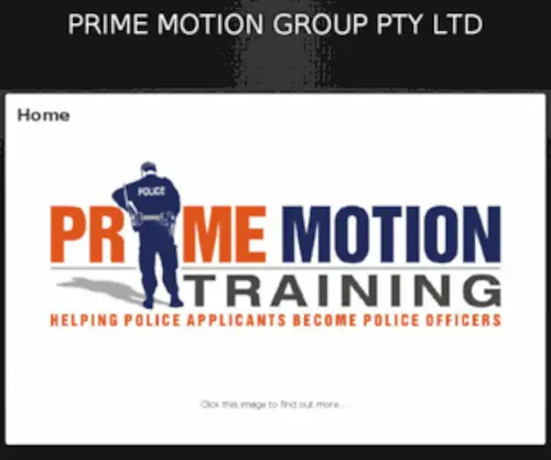 Primemotiongroup.com(Prime Motion Group Pty Ltd) Screenshot
