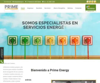 Primenergy.es(Prime Energy) Screenshot