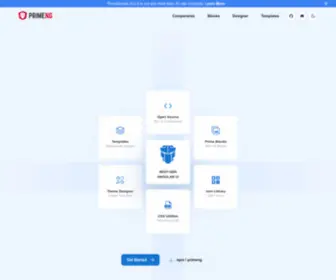 Primeng.org(The ultimate collection of design) Screenshot