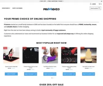 Primenzo.com(Your Prime Choice of Online Shopping) Screenshot