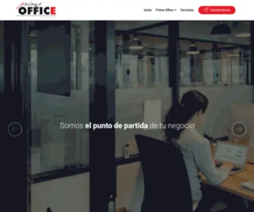 Primeoffice.cl(Prime Office) Screenshot