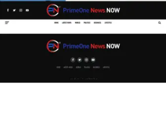 Primeonenewsnow.com(PrimeOne News Now) Screenshot