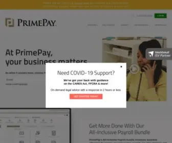 Primepay.com(Payroll Services) Screenshot