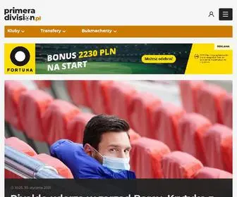 Primeradivision.pl(La Liga) Screenshot
