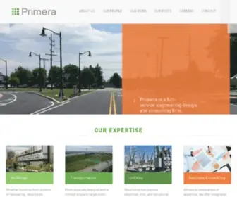 Primeraeng.com(Primera Engineers) Screenshot