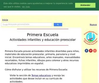 Primeraescuela.com(Primera Escuela) Screenshot