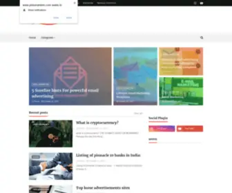 Primerandom.com(All About Insurance) Screenshot