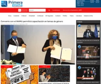 Primeraplana.or.cr(Primera Plana) Screenshot
