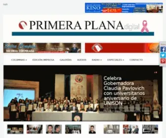 Primeraplanadigital.com.mx(El Semanario de Sonora) Screenshot