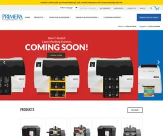 Primerastore.com(Buy Primera Label Printers) Screenshot