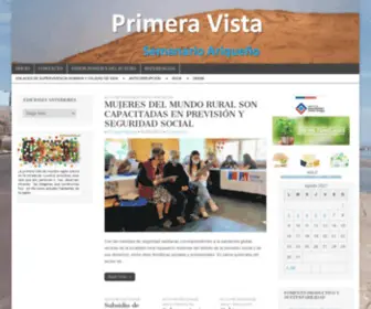 Primeravista.cl(Primera Vista) Screenshot