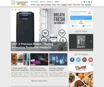 Primer.com.ph(The Expats' Guide to the Philippine lifestyle) Screenshot