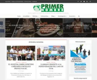 Primernombre.com(Revista digital) Screenshot