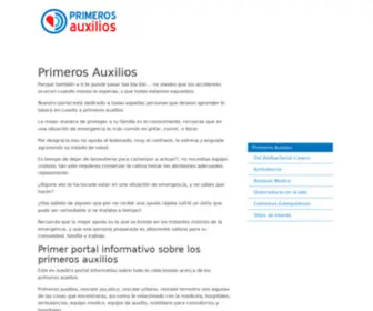 Primeros-Auxilios.net(Primeros Auxilios Mexico) Screenshot