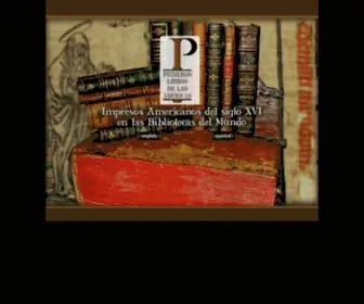 Primeroslibros.org(Primeros Libros de las Américas) Screenshot