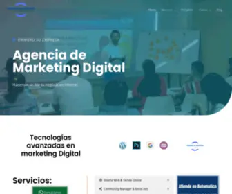 Primerosuempresa.co(La Mejor Agencia de Marketing Digital en Colombia) Screenshot