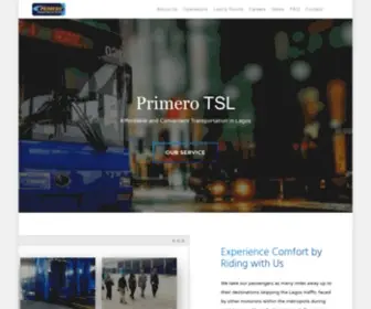 Primerotsl.com(Primero Transport Services Ltd) Screenshot