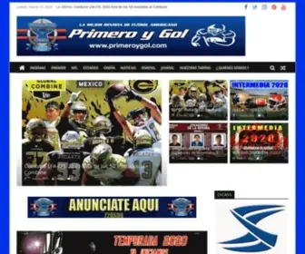 Primeroygol.com(La Mejor Revista de Futbol Americano) Screenshot