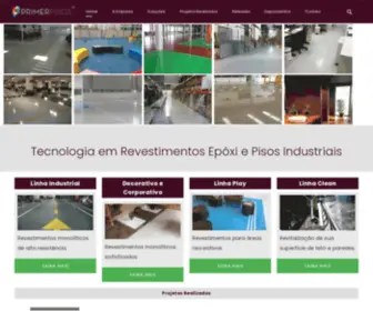 Primerpisos.com.br(Pisos Industriais e Pisos Epóxi) Screenshot