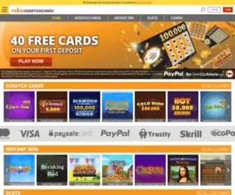 Primescratchcards.co.uk(Prime Scratch Cards) Screenshot