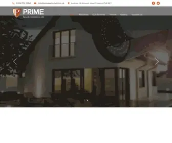 Primesecurityltd.co.uk(Cctv) Screenshot