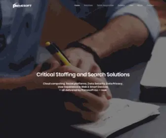 Primesoftinc.com(Primesoft Inc) Screenshot